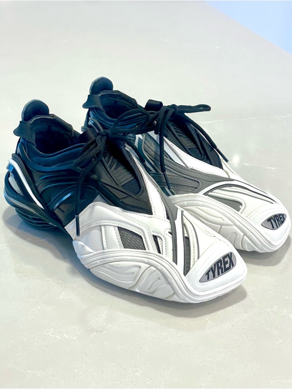 Balenciaga Tyrex ‘Black Grey’ Sneakers Woman’s size 9 - Men’s Size 6